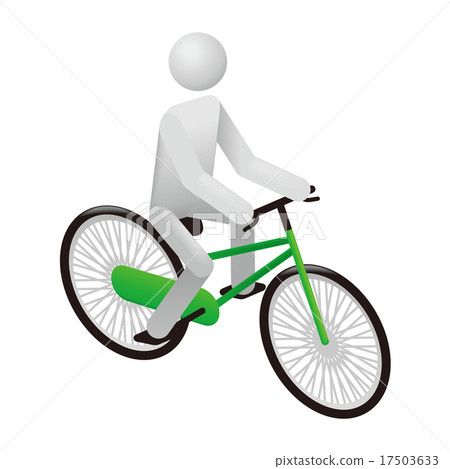 自行車圖（載人） 17503633