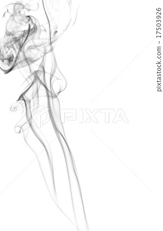 Abstract smoke on white background. Abstract smoke on white background. 17503926
