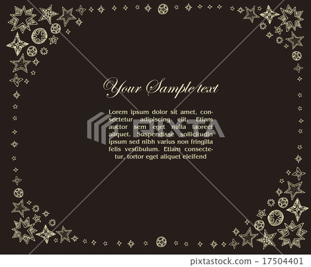 fantasy starry border 17504401