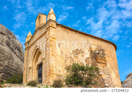 Chapel of Sant Joan in Montserrat mountains Chapel of Sant Joan in Montserrat mountains 17504652