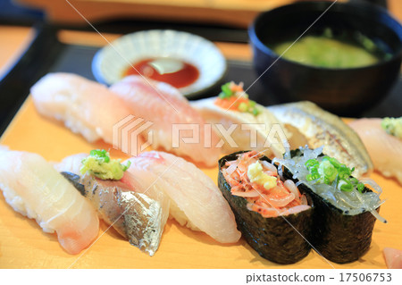 什錦美味的壽司 17506753
