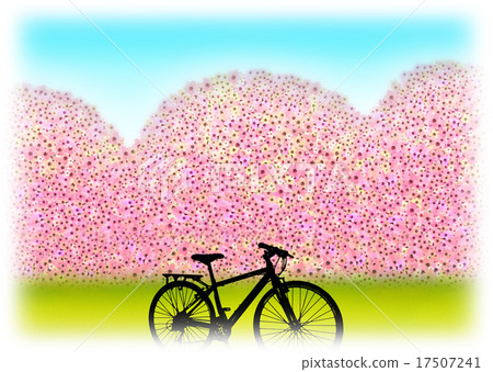 風景與一輛自行車 17507241