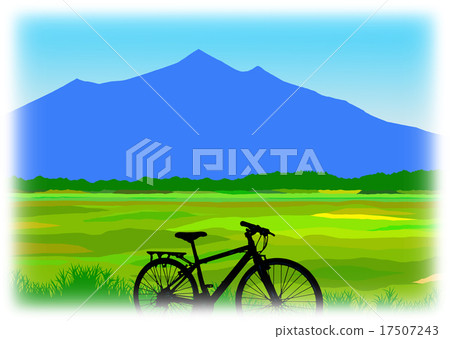 Scenery with a bicycle 17507243