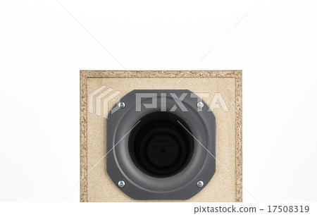 Audio speaker isolated on white 17508319