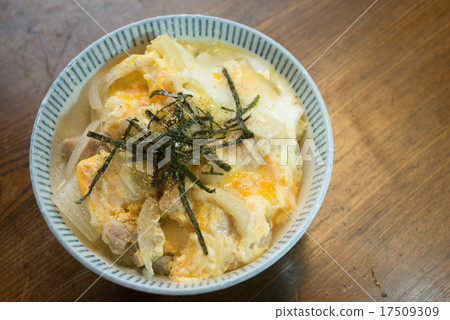 Pork cutlet on rice Pork cutlet on rice 17509309