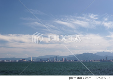 海濱也有博多灣的遠景 海濱也有博多灣的遠景 17509702
