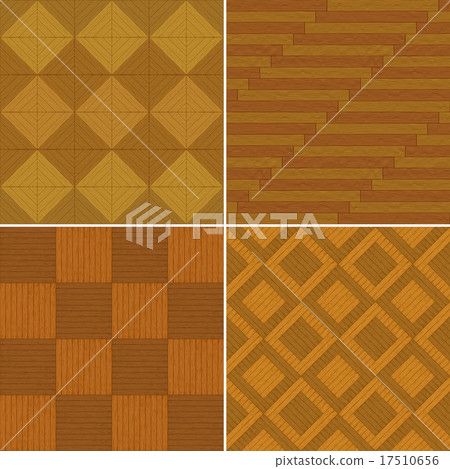 Seamless background, wooden parquet 17510656
