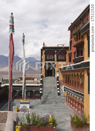 Inside Thikse Monastery 17511520