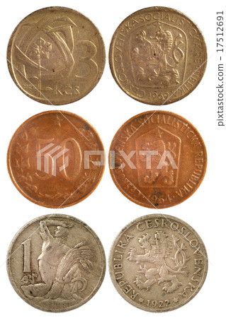 rare vintage coins of czechoslovakia 17512691