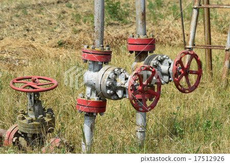 The gate on an oil well The gate on an oil well 17512926
