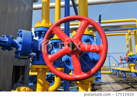 Handle gate valve with steel pipe 17513420