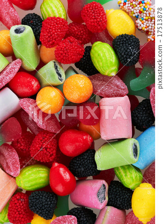 Sweet colorful candy Sweet colorful candy 17513878