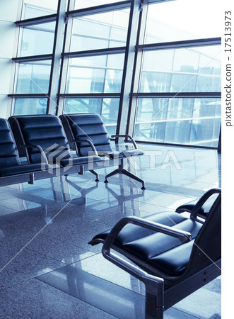 Seats in the airport 17513973