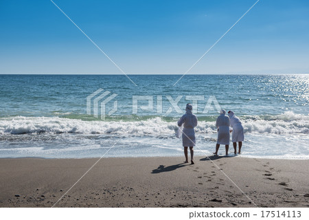 志摩的海女士正在觀看大海 17514113