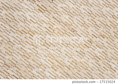 Pattern of yellow travertine wall texture 17515024