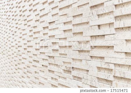 Pattern of yellow travertine wall texture 17515471