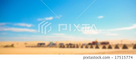 Abstract blur Desert 17515774