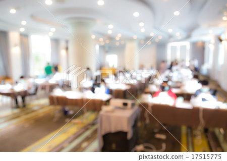 Abstract blur Business Conference and Presentation Abstract blur Business Conference and Presentation 17515775