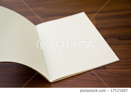 Blank catalog, magazines,book mock up on wood background 17515807