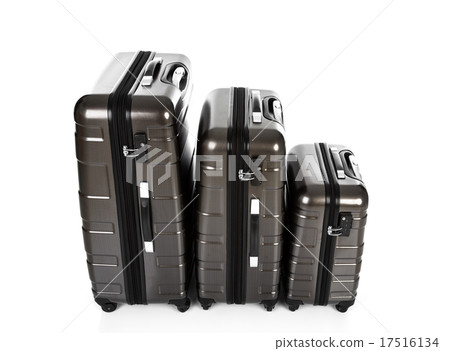 Suitcase isolated on white background Suitcase isolated on white background 17516134