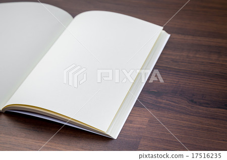 Blank catalog, magazines,book mock up on wood background 17516235