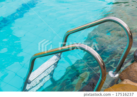 Swimming pool with stairs Swimming pool with stairs 17516237