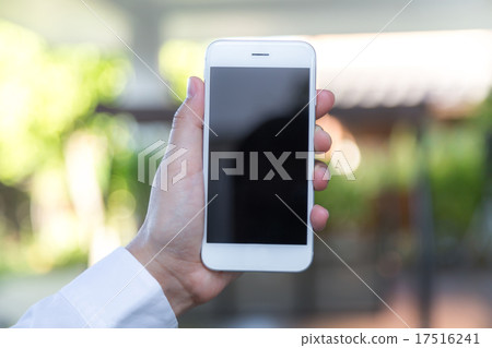 Hand hold Smart Phone 17516241