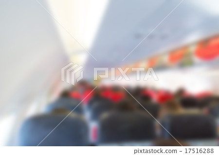 Abstract blur Plane cabin Abstract blur Plane cabin 17516288