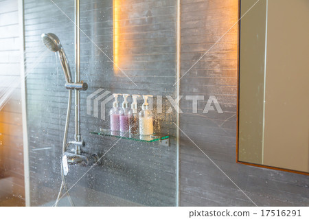 Shower while running water 17516291