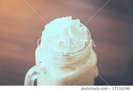 Ice coffee ( Filtered image processed vintage effect. ) Ice coffee ( Filtered image processed vintage effect. ) 17516296