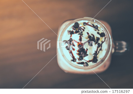 Ice coffee ( Filtered image processed vintage effect. ) Ice coffee ( Filtered image processed vintage effect. ) 17516297