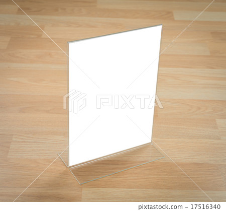 Transparent acrylic table stand menu holder Transparent acrylic table stand menu holder 17516340