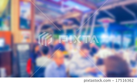 Abstract blur restaurant background 17516362