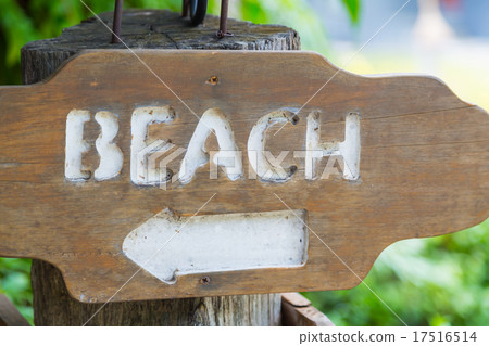 Beach Access wood Sign Beach Access wood Sign 17516514