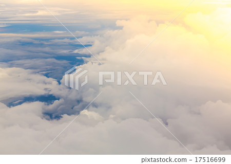 Cloud in blue sky 17516699