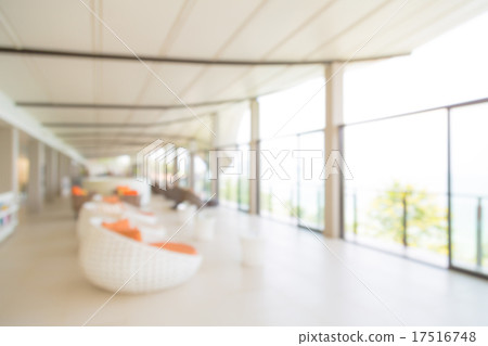 Abstract blur interior hotel lobby background Abstract blur interior hotel lobby background 17516748