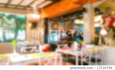 Abstract blur restaurant background 17516749