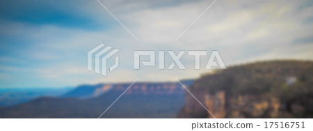 Abstract blur Mountain Abstract blur Mountain 17516751