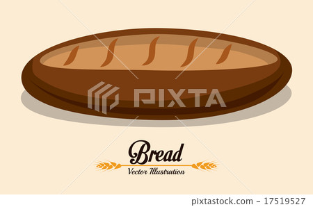 Bakery design over beige background vector illustration Bakery design over beige background vector illustration 17519527