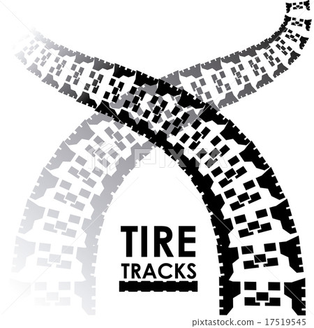 Tire design over white background vector illustration Tire design over white background vector illustration 17519545