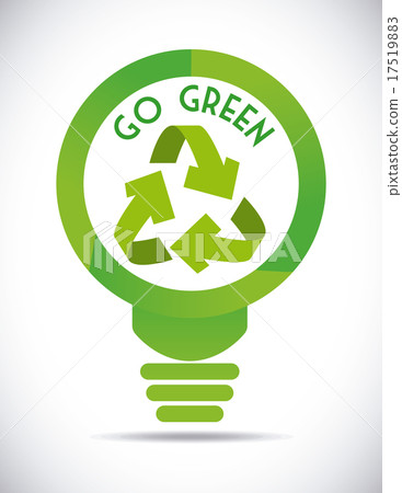 Ecology design over white background vector illustration 17519883