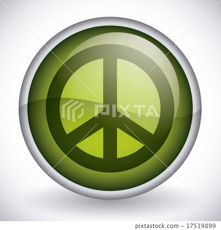 peace design over gray background vector illustration 17519899