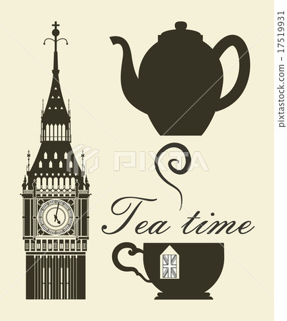 London design over beige background vector illustration 17519931