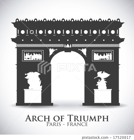 Paris design, vector illustration. Paris design, vector illustration. 17520817