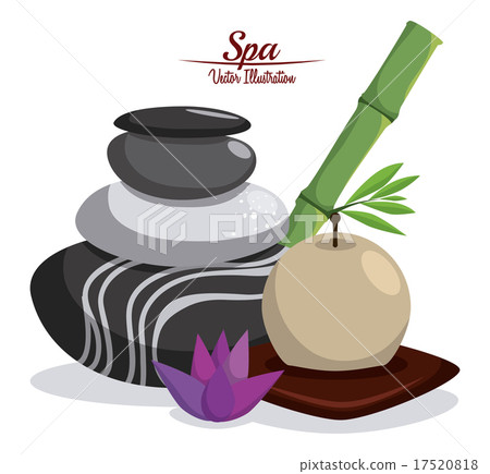 Spa design over white background vector illustration Spa design over white background vector illustration 17520818