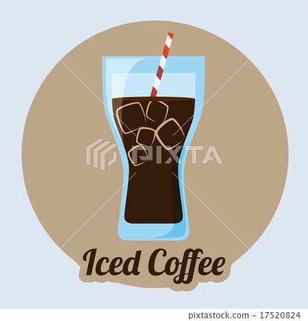 coffee design over gray background vector illustration coffee design over gray background vector illustration 17520824