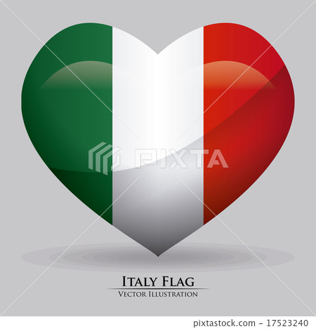 Italy design over gray background vector illustration 17523240