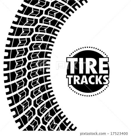Tire design over white background vector illustration Tire design over white background vector illustration 17523400
