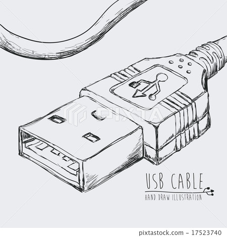 usb connection design vector illustration eps10 graphic usb connection design vector illustration eps10 graphic 17523740