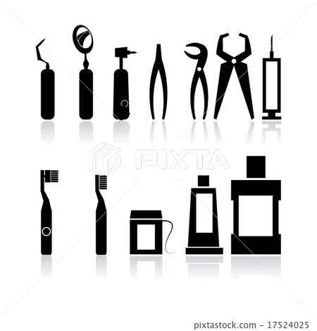 Dental design over white background vector illustration 17524025